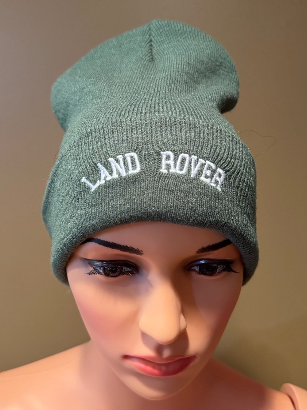 Land Rover Unisex Green Beanie